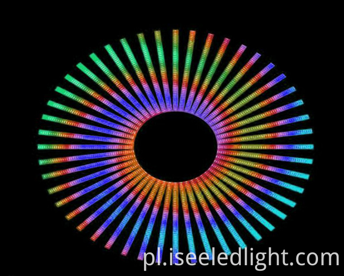 dmx rgb led linear tube 1m